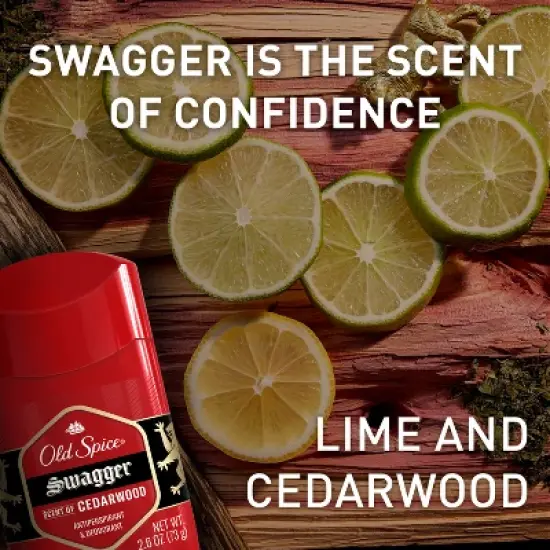 Old Spice Red Collection Swagger Invisible Solid Antiperspirant & Deodorant for Men - 2.6oz image {3}