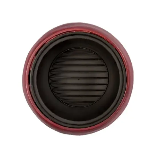 22" Round Concrete Wood Burning Fire Pit - Teamson Home image {10}