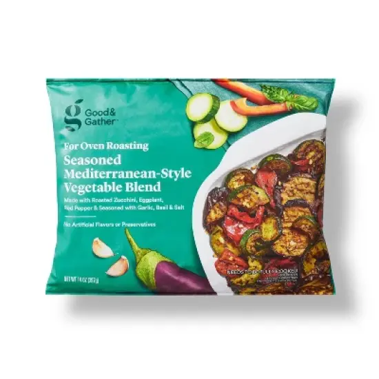 Frozen  Mediterranean-Style Seasoned Vegetable Blend - 14oz - Good & Gather&trade; image {3}