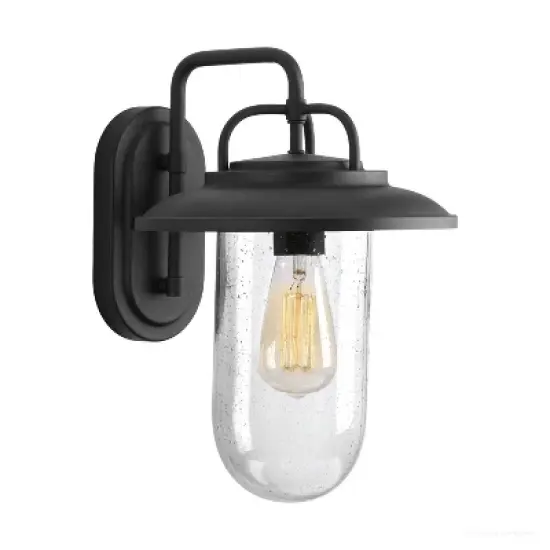 Urban Ambiance Luxury Modern Farmhouse Farmhouse Outdoor Wall Light,  14-3/8" x 10",  Black Finish, UHP1142 image {6}
