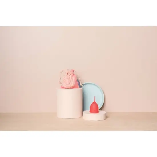 Saalt Menstrual Cup - Himalayan Pink - Small image {3}