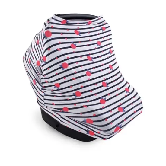 Yoga Sprout Baby Girl Multi-use Car Seat Canopy, Wild Floral, One Size image {1}