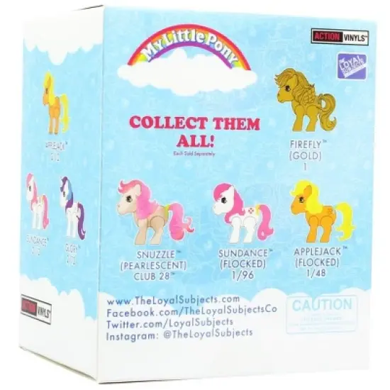 The Loyal Subjects My Little Pony Blind Box 3" Action Vinyls Wave 6, One Random image {1}