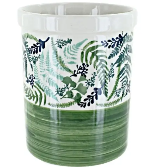 Blue Rose Polish Pottery P082 Manufaktura Utensil Jar image {3}