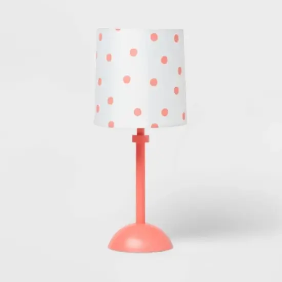 Polka Dot Kids' Accent Lamp Orange - Pillowfort&trade; image {4}