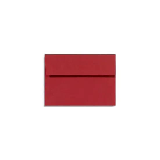 LUX A7 Invitation Envelopes 5 1/4 x 7 1/4 500/Box Holiday Red FE4280-15-500 image {1}