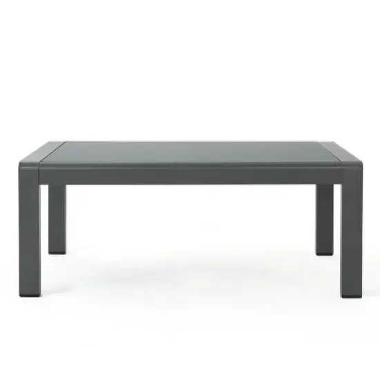 GDFStudio Crested Bay Outdoor Aluminum 8 Seater Chat Set with Cushions image {7}