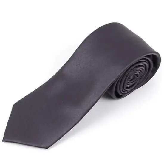Men's Solid Color 2.75 Inch Wide And 57 Inch Long Slim Neckties image {21}