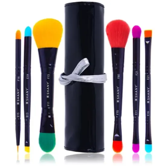 SHANY Travel Makeup Brush Set  - 6 pieces image {9}