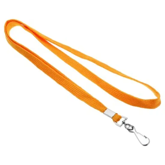 Unique Bargains Polyester Wear-resistant Lightweight ID Card Neck Lanyards with Hook 25 Pcs image {7}