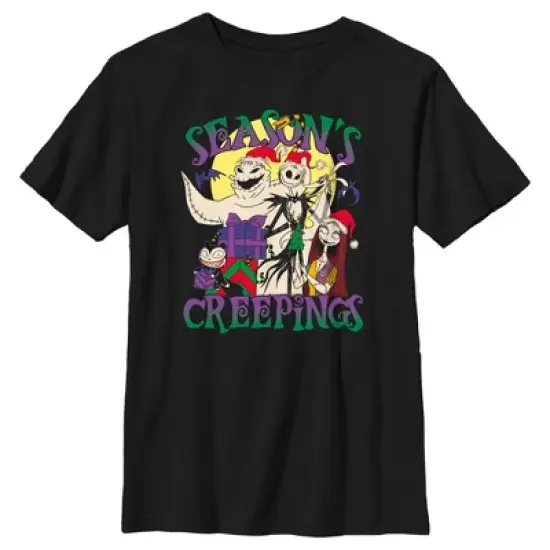 Boy's The Nightmare Before Christmas Season's Creepings T-Shirt image {4}