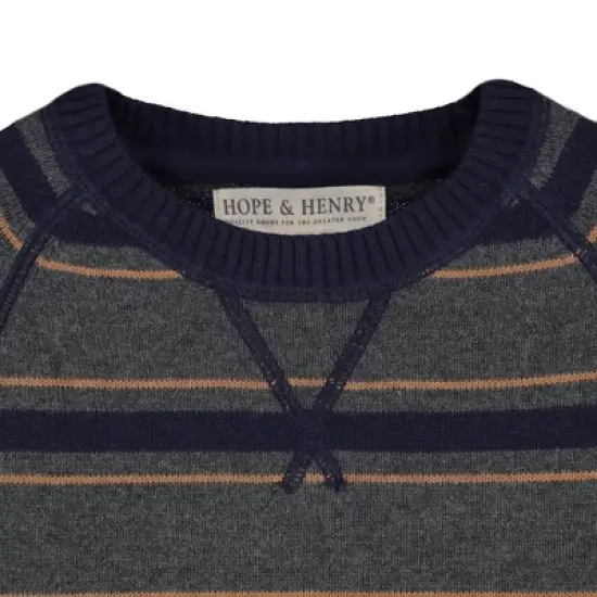 Hope & Henry Boys' Crew Neck Sweater, Kids image {1}