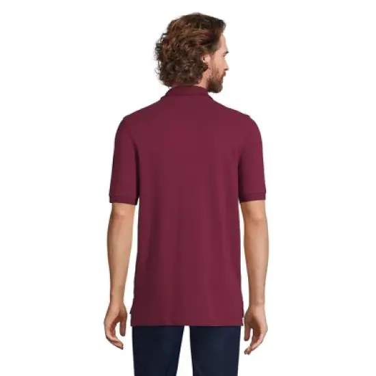 School Uniform Young Men's Short Sleeve Mesh Polo Shirt image {1}