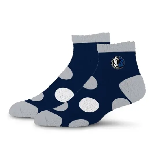 NBA Dallas Mavericks Big Dot Fuzzy Socks image {3}