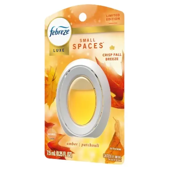 Febreze Luxe Small Spaces Air Freshener - Crisp Fall Breeze - 0.25 fl oz image {8}