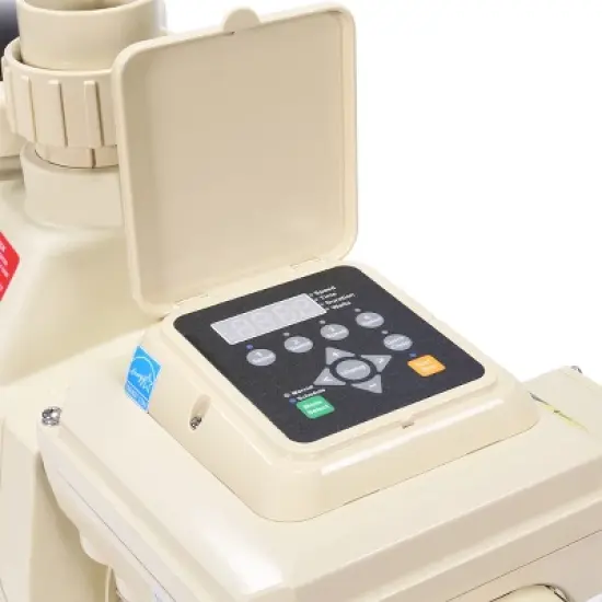 XtremepowerUS 2HP Variable Speed High-Flo Swimming Pool Pump Inground 230V, 1.5 / 2" Fitting image {3}