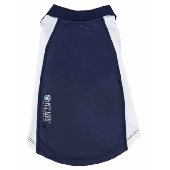 Pet Life Active Barko Pawlo Relax-Stretch Wick-Proof Dog and Cat Polo T-Shirt image {3}