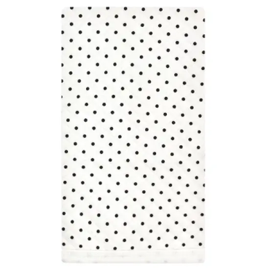 Hudson Baby Infant Girl Quilted Burp Cloths 10pk, Rose Leopard, One Size image {5}