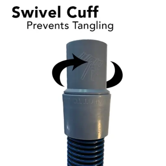 Puri Tech 1.25 Inch Diameter x 27 Feet Long Vacuum Hose for Above Ground Swimming Pools Replacement image {4}