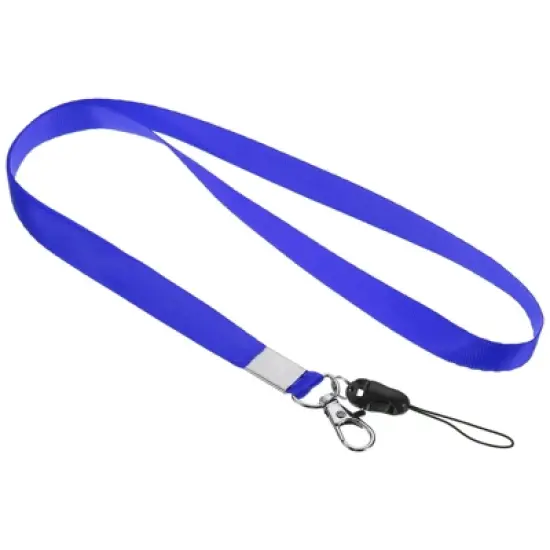 Unique Bargains Polyester Wear-resistant Name Tag Neck Lanyards with Hook 20 Pcs image {4}