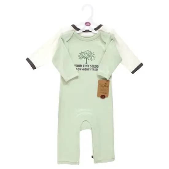 Touched by Nature Organic Cotton Coveralls, Bee Different image {1}