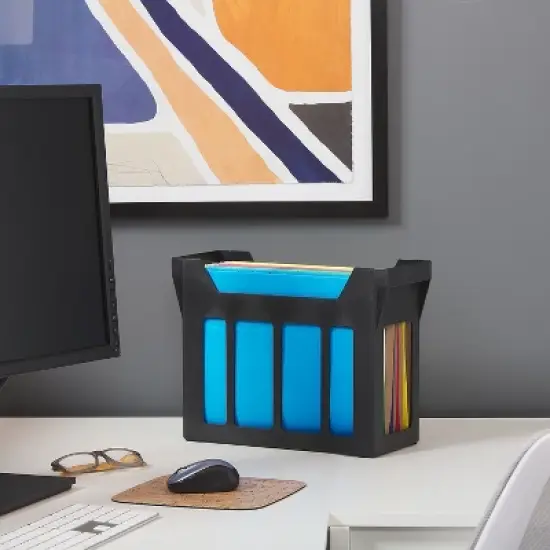 MyOfficeInnovations File Caddy with File Folders (10613) 432286 image {6}