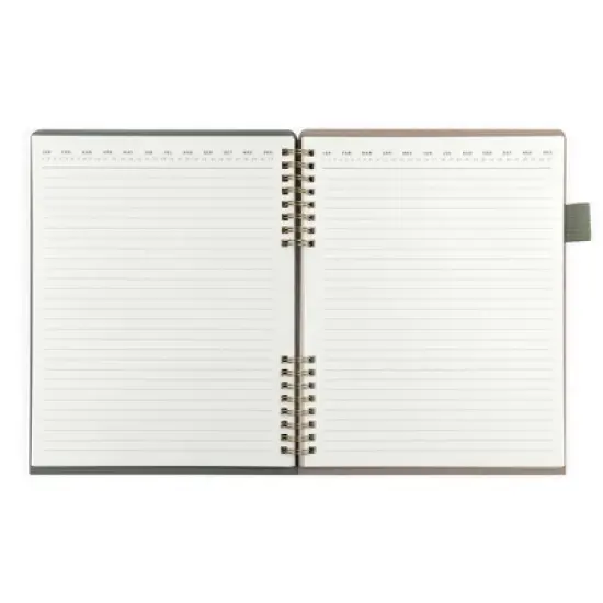 Altitude 160pg Ruled Journal with Folder Cover 7"x9" Dark Sage Arch image {5}