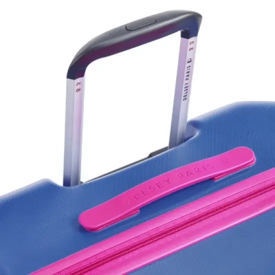 United Colors of Benetton x DELSEY PARIS Medium Checked Fabrica 24" Hardside Spinner Suitcase - Blue image {4}