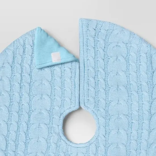 
16" Cable Knit Mini Christmas Tree Skirt - Wondershop&trade; image {3}