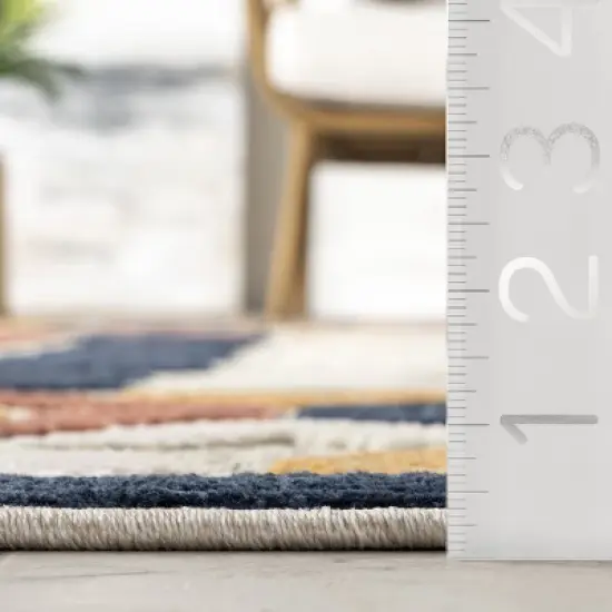 Corra Colorful Geometric Indoor/Outdoor Patio Area Rug image {2}