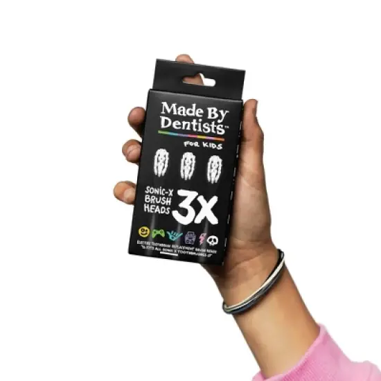 Made By Dentists Sonic X Electric Toothbrush Replacement Heads - 3ct image {4}