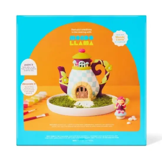 Ceramic Fairy Garden Painting Craft Kit - Mondo Llama&trade; image {2}