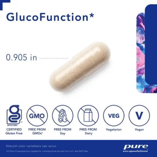 Pure Encapsulations GlucoFunction - Comprehensive Support for Healthy Carbohydrate Metabolism image {2}