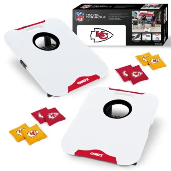 NFL Kansas City Chiefs All-Weather Travel Cornhole Set image {6}