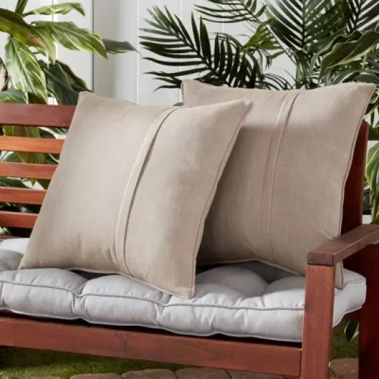 Sunbrella 20 in. Square Throw Pillow (2-Pack) image {1}