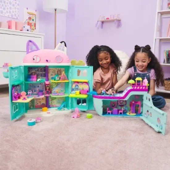 Gabby's Dollhouse MerCat's Seaside Spa Room Playset image {5}