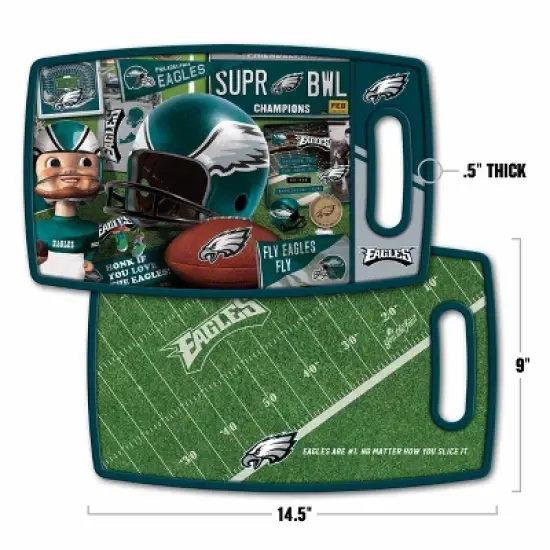 NFL Philadelphia Eagles Retro Series Cutting Board image {1}