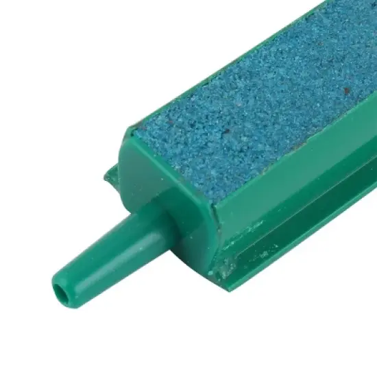 Unique Bargains Fish Tank Bubble Air Stone Bar 8" Green Blue 2 Pcs image {3}