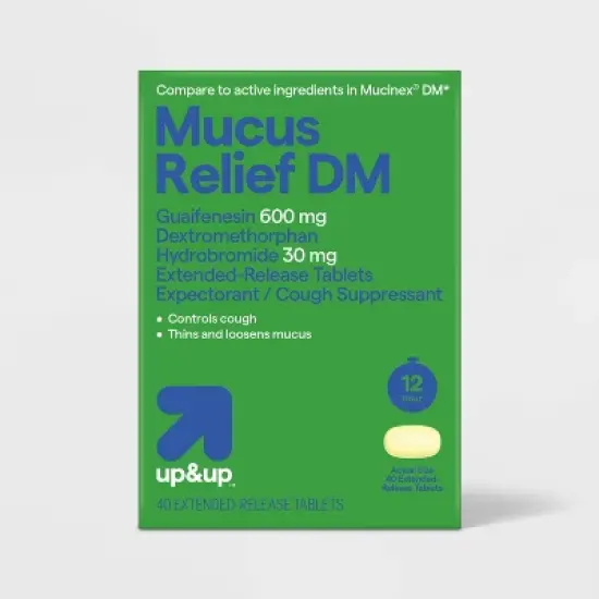 Mucus Relief DM Extended Release Tablets - up&up&trade; image {5}