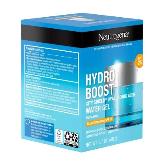 Neutrogena Hydro Boost City Shield Hydrating Water Gel - SPF 25 - 1.7 oz image {6}