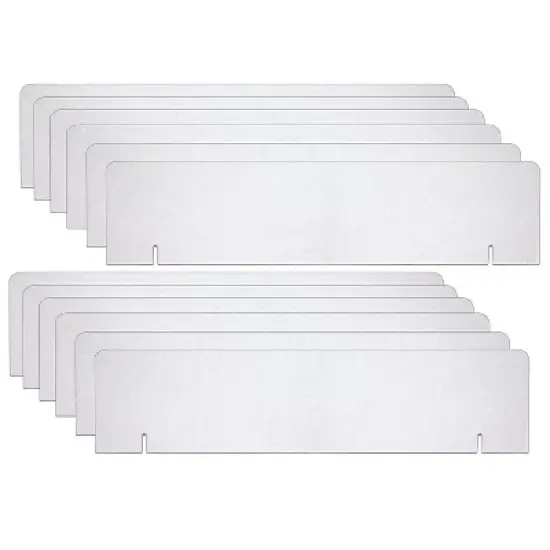 Pacon&reg; Presentation Board Headers, White, 36" x 9.5", Pack of 12 Boards image {4}