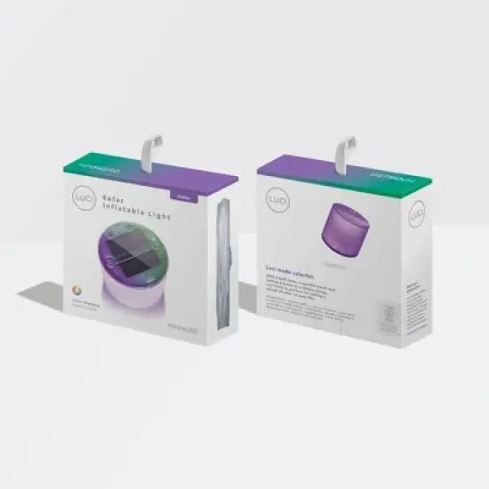 Luci Solar LED Outdoor Lantern Multicolored image {3}