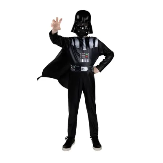 Star Wars Kids' Darth Vader Halloween Costume Apparel Set Black image {7}