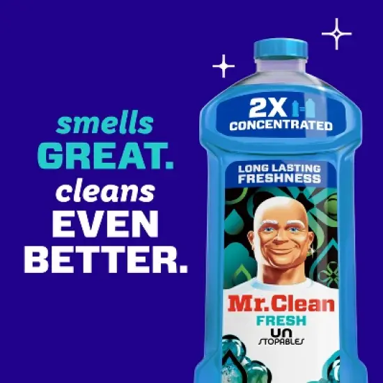 Mr. Clean Fresh Dilute Unstopables Multi-Surface Cleaner image {5}