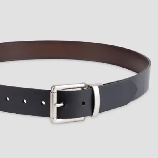 Men's Casual Reversible Belt - Goodfellow & Co&trade; Brown image {3}
