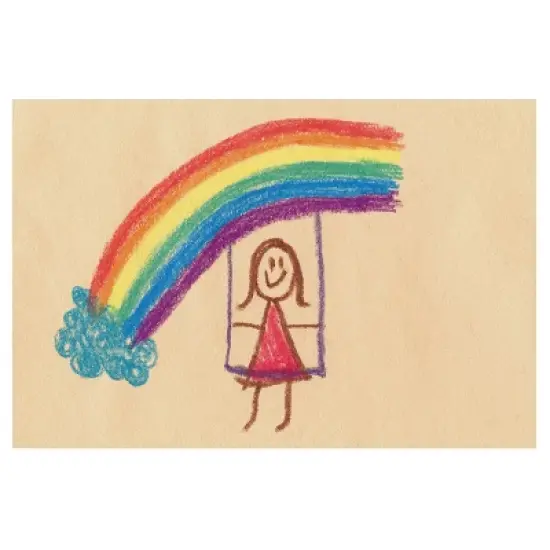 12"x18" Manila Drawing Paper 50 Sheets - Prang: Uncoated Cream Construction Paper, 70 lb, Art & Design, 12x18 Inches image {3}