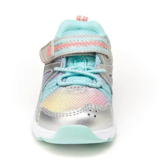 Stride Rite Kids Unisex Journey Sneaker | 4 | Silver Multi image {4}