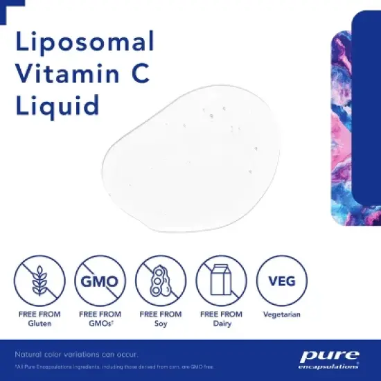 Pure Encapsulations Liposomal Vitamin C - Support for Cellular Function, Antioxidant Defenses and Immune Health* - 4 fl. oz. image {2}