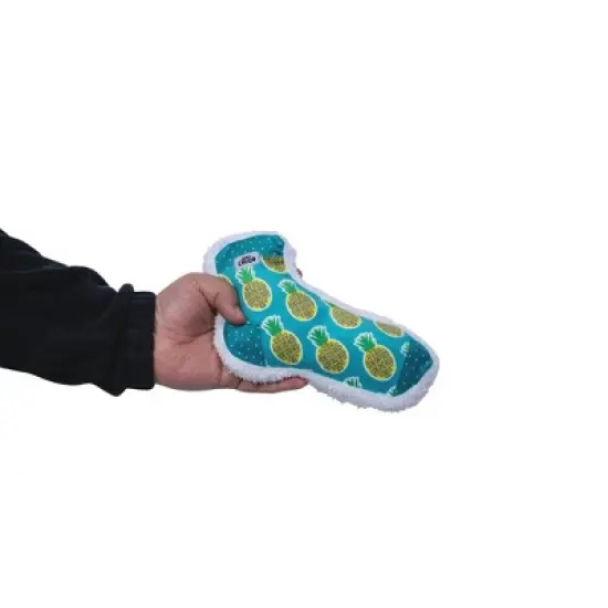 American Pet Supplies Squeaking Pineapple Plush Sock Dog Toy &ndash; Whimsical Design, Soft & Durable for Fun, Engaging, and Interactive Playtime with Dogs image {1}