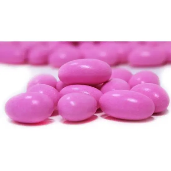 Pink Jordan Almonds by It's Delish, &ndash; 3.5 lbs Jumbo Container image {4}